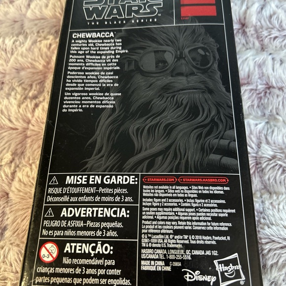 Star Wars Black Series Chewbacca Figure Packaging - Picture 3 of 3